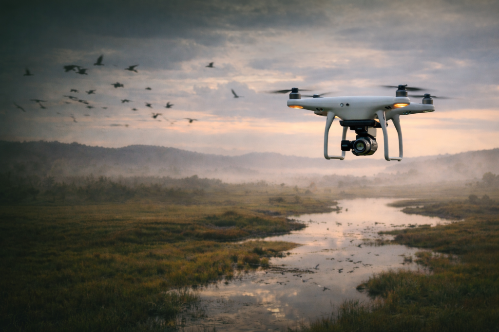 Drone Technology for Wildlife Conservation